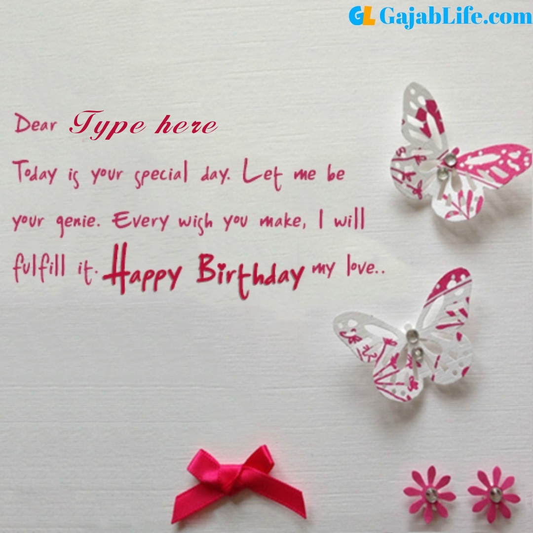 birthday wishes for love partner