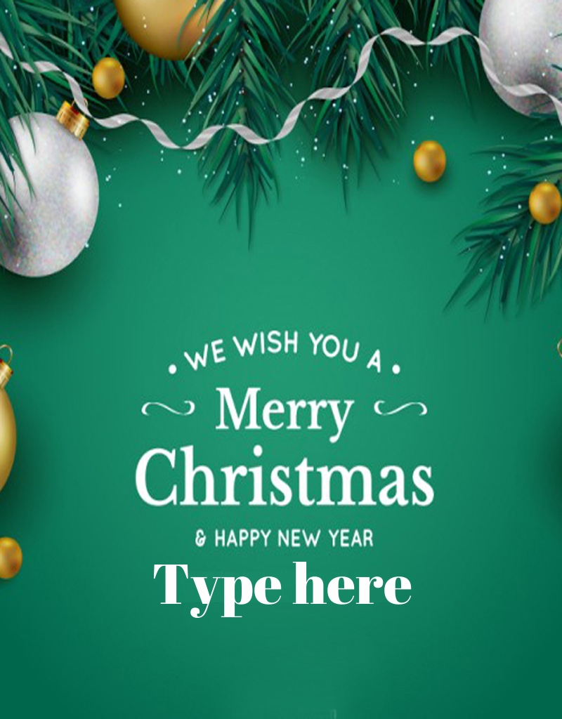wish happy christmas images with name wish happy new year image with name