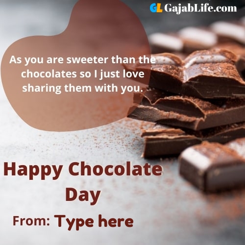  mesmerizing happy chocolate day quotes