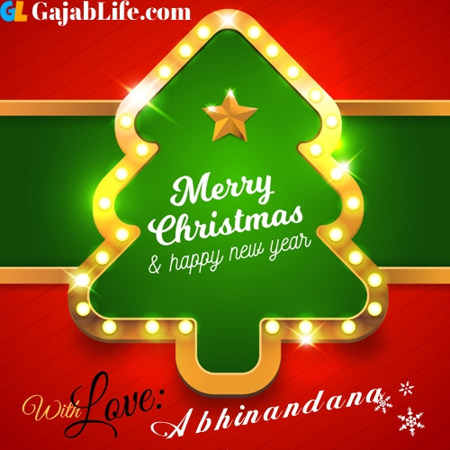 Abhinandana happy new year and merry christmas wishes messages images