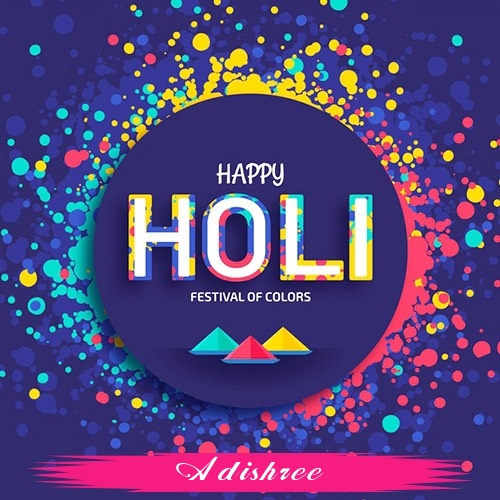 Adishree holi greetings cards  exclusive collection of holi cards