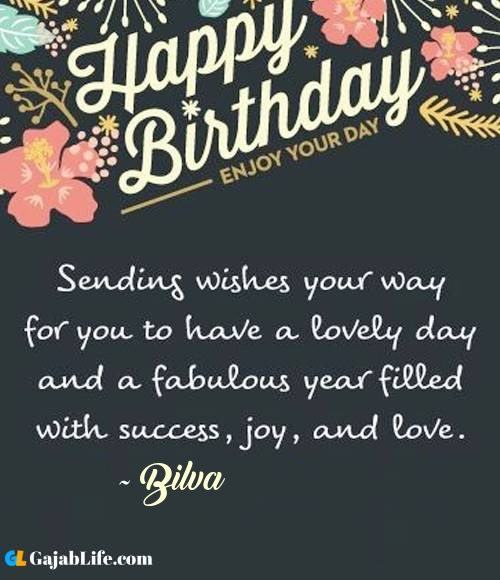 Bilva best birthday wish message for best friend, brother, sister and love