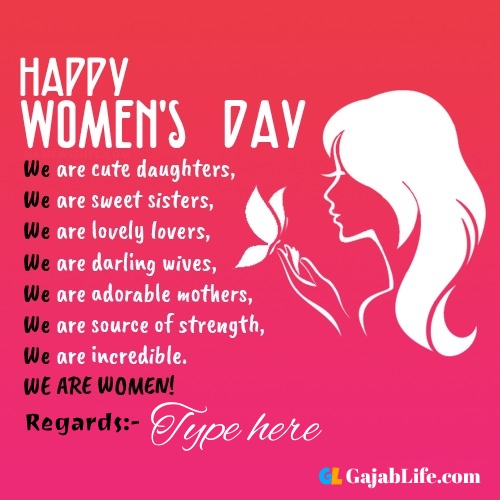 Free happy womens day  greetings images