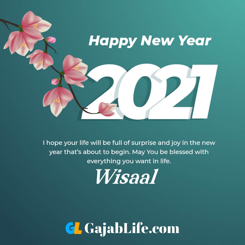 Happy new year wisaal 2021 greeting card photos quotes messages images