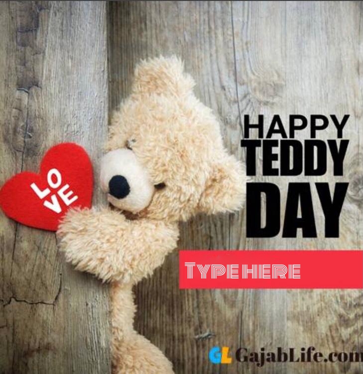 Happy teddy  day status teddy bear pics images