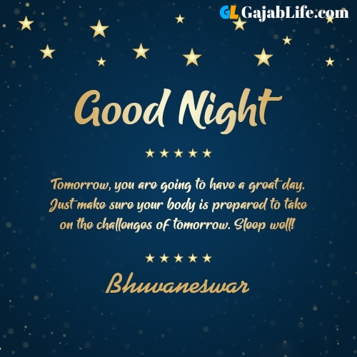 Sweet good night bhuvaneswar wishes images quotes