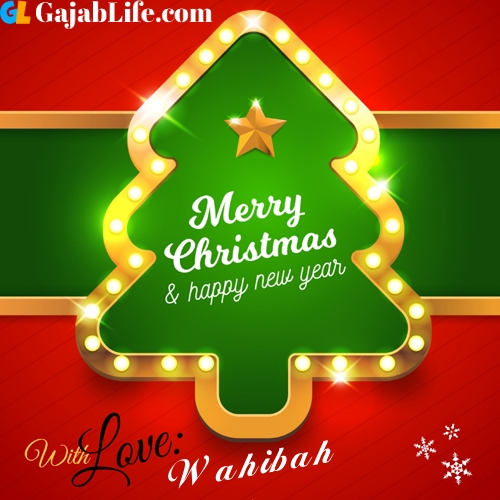 Wahibah happy new year and merry christmas wishes messages images